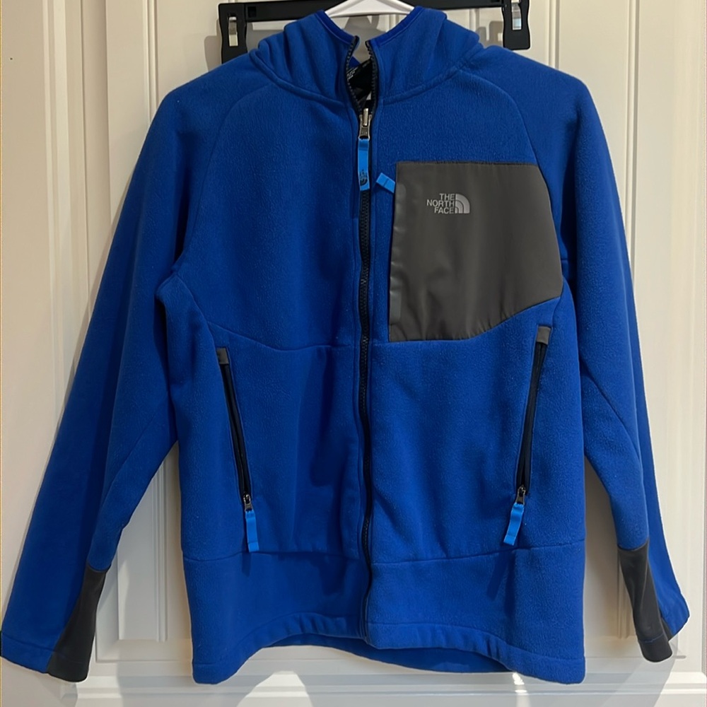 Boys Blue North Face Jacket